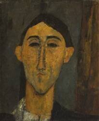 Tête d'homme (Amedeo Modigliani) - Muzeo.com