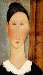 Tête d'une femme (Amedeo Modigliani) - Muzeo.com