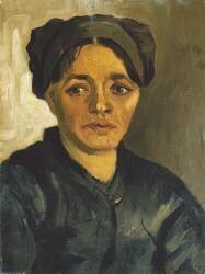 Tête d'une paysanne (Vincent van Gogh) - Muzeo.com