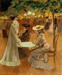 Terrasse Café (Louis Abel-Truchet) - Muzeo.com