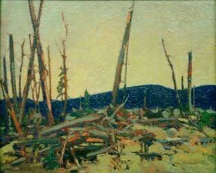 Terre brûlée (Tom Thomson) - Muzeo.com