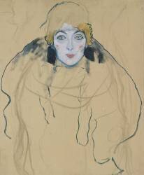 Tete de femme (Gustav Klimt) - Muzeo.com