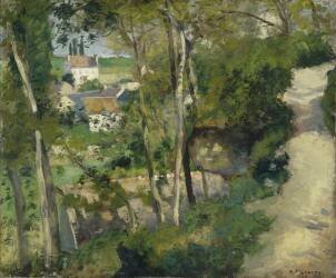 The Climb (Camille Pissarro) - Muzeo.com