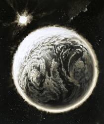 La Terre vue de l'espace (Ecole anglaise) - Muzeo.com