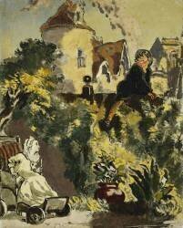 The Gardener's Daughter (Walter Richard Sickert) - Muzeo.com
