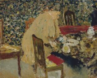 The Lunch (Edouard Vuillard) - Muzeo.com