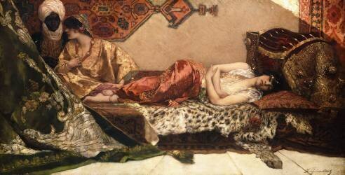 The Odalisque (Benjamin-Constant) - Muzeo.com