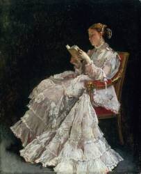 The Reader (Alfred Stevens) - Muzeo.com
