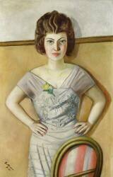 The Romanian Woman (Max Beckmann) - Muzeo.com