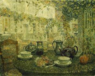 The Stone Table (Henri Le Sidaner) - Muzeo.com