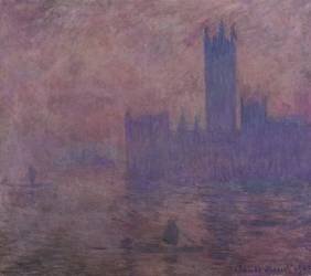 Tour de Westminster (Claude Monet) - Muzeo.com