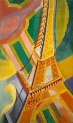 Tour Eiffel (Robert Delaunay) - Muzeo.com
