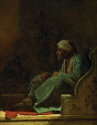 Turc assis (Carl Spitzweg) - Muzeo.com