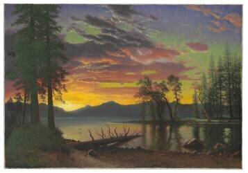 Twilight (Albert Bierstadt) - Muzeo.com