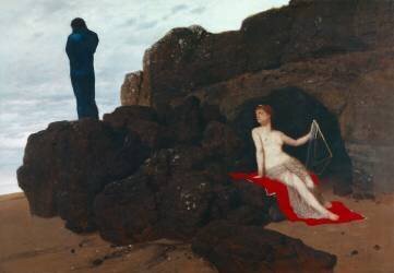 Ulysse et Calypso (Arnold Böcklin) - Muzeo.com