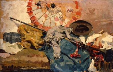 Un coin de l'atelier (Joaquin Sorolla y Bastida) - Muzeo.com