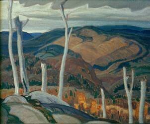 Un jour gris (Franklin Carmichael) - Muzeo.com