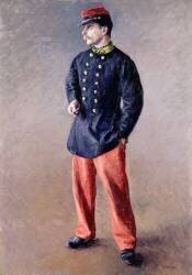 Un soldat (Gustave Caillebotte) - Muzeo.com