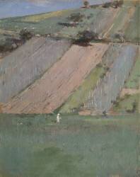 Une colline (Theodore Robinson) - Muzeo.com