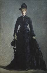 Une dame parisienne (Edouard Manet) - Muzeo.com
