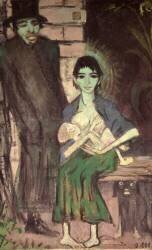 Une Famille Polonaise (Otto Mueller) - Muzeo.com