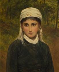 Une femme italienne (Charles Sillem Lidderdale) - Muzeo.com