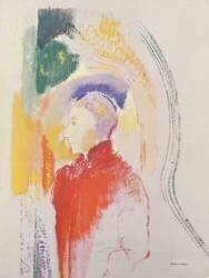 Une figure (Odilon Redon) - Muzeo.com