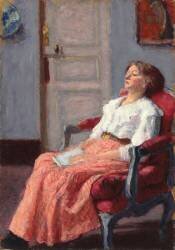 Une Lecture Tranquille (Roderic O'Conor) - Muzeo.com