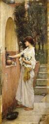 Une offrande romaine (John William Waterhouse) - Muzeo.com