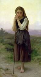 Une petite bergère (William Bouguereau) - Muzeo.com