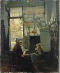 Une question difficile (Gotthardt Kuehl) - Muzeo.com