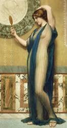 Une réflexion juste (John William Godward) - Muzeo.com