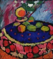 Une table ronde (Alexej von Jawlensky) - Muzeo.com