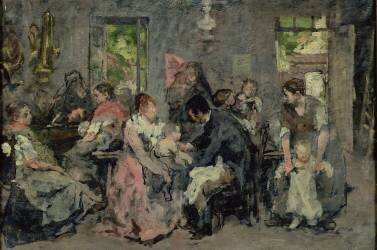 Vaccination rurale (Hippolyte Margottet) - Muzeo.com