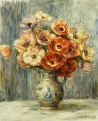 Vase d'Anémones (Auguste Renoir) - Muzeo.com