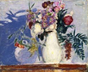 Vase de fleurs (Pierre Bonnard) - Muzeo.com