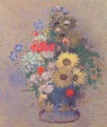 Vase de Fleurs (Odilon Redon) - Muzeo.com