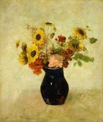 Vase de Fleurs (Odilon Redon) - Muzeo.com