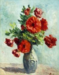 Vase de fleurs (Maximilien Luce) - Muzeo.com