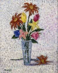 Vase de Fleurs (Achille Lauge) - Muzeo.com