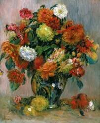 Vase de fleurs (Auguste Renoir) - Muzeo.com