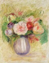 Vase de fleurs (Auguste Renoir) - Muzeo.com