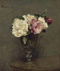 Vase de fleurs (Henri Fantin-Latour) - Muzeo.com