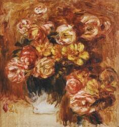 Vase de roses (Auguste Renoir) - Muzeo.com
