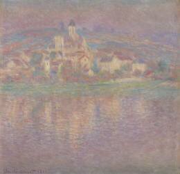 Vétheuil, soleil couchant (Claude Monet) - Muzeo.com