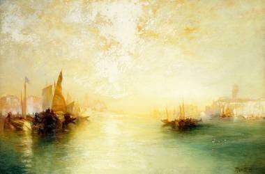 Venise (Thomas Moran) - Muzeo.com