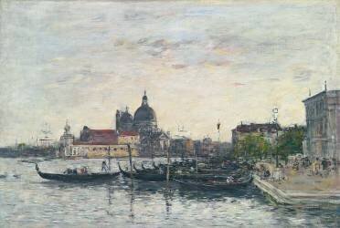 Venise (Eugène Boudin) - Muzeo.com