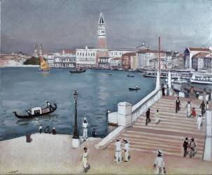 Venise, bassin Saint-Marc (Albert Marquet) - Muzeo.com