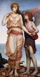 Venus and Cupid (Evelyn de Morgan) - Muzeo.com