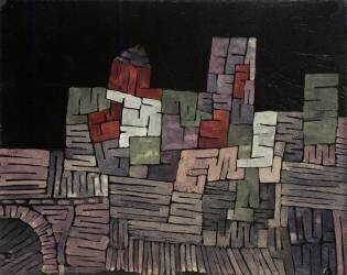 Vieux bâtiments, Sicile (Paul Klee) - Muzeo.com
